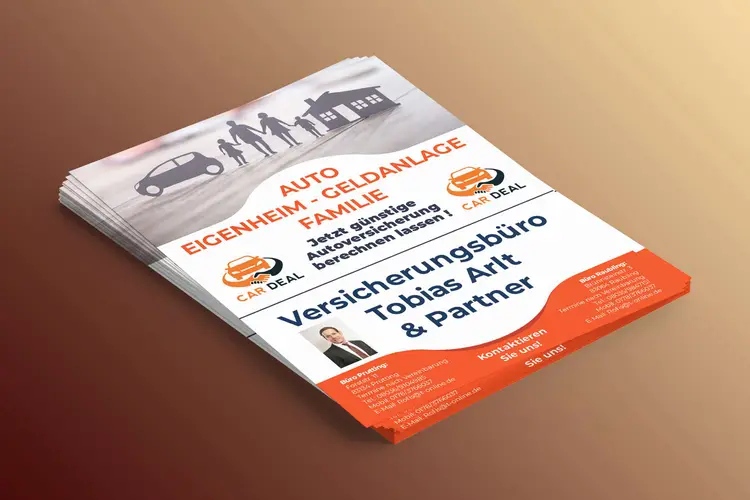 Versicherungsbüro Tobias Arlt Flyer